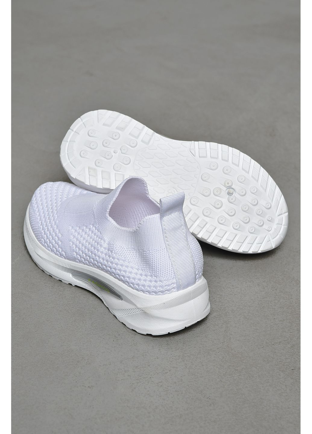 Білі осінні кросівки дитячі текстильні білого кольору Let's Shop