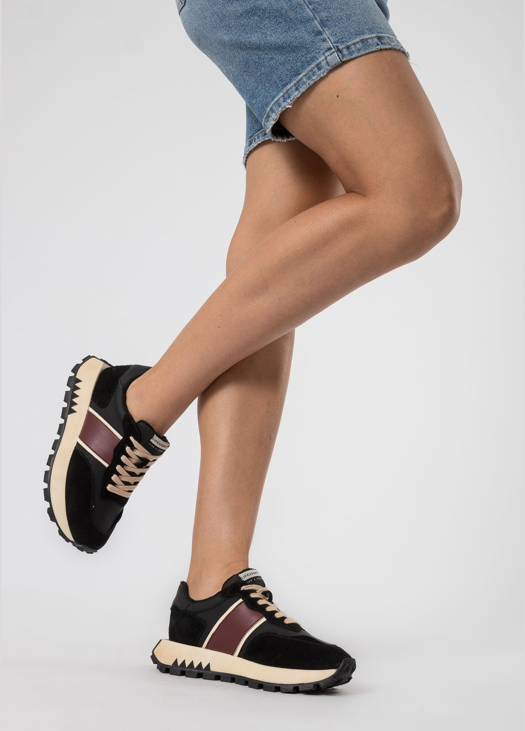 Кроссовки (2307Т) Lifexpert чёрные (328912598)