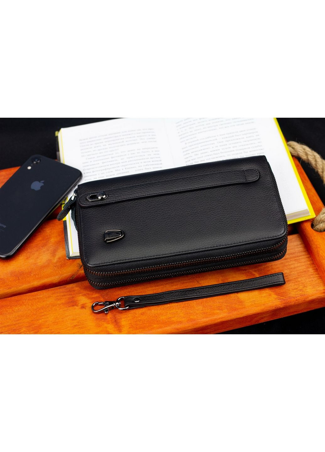 Мужской кожаный клатч 12х4х20,5 см Marco Coverna (289364807)