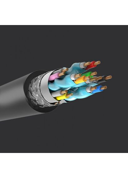 Кабель HDMI M-M 5м HD104 Black (10109) Ugreen (323095504)