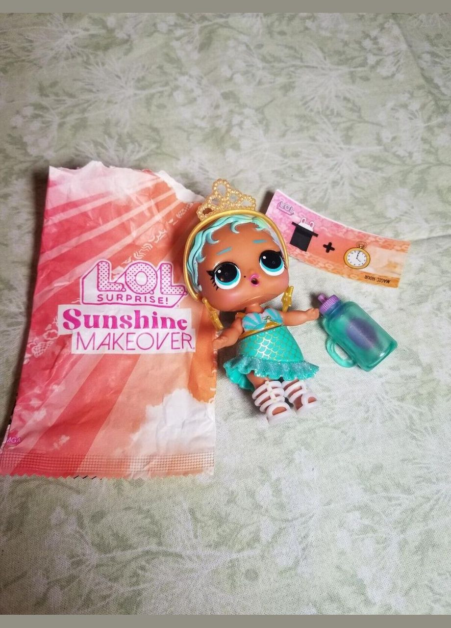 Игровой набор Lol Surprise Sunshine Makeover Sea angel change glitter pets L.O.L. Surprise! (323480692)