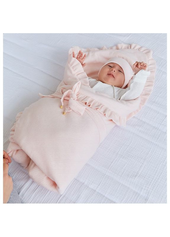 Конверт-плед на выписку Softie, интерлок, 90x90 см, розовый () Twins 9015-TSF-08 (362200694)