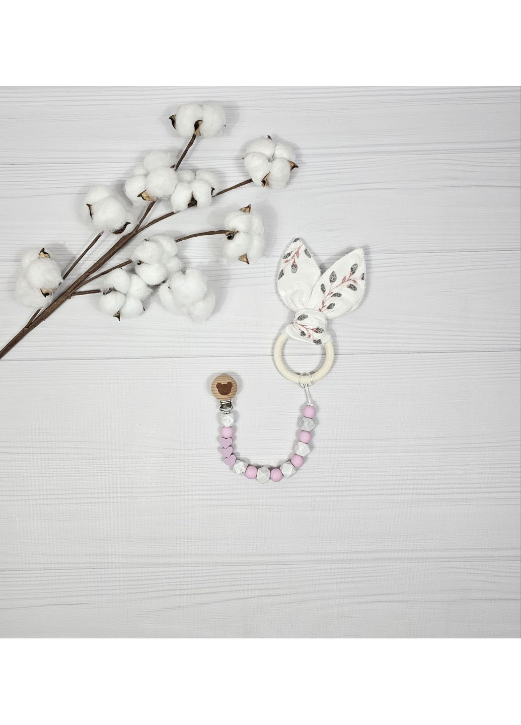 Набор детских пеленок A.L.Babybox Веточки с муслином Белый No Brand (362190789)