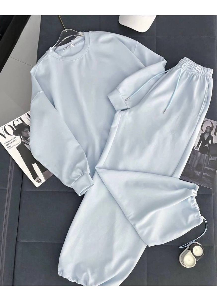 Жіночий спортивний костюм: світшот + штани Україна (350669284)