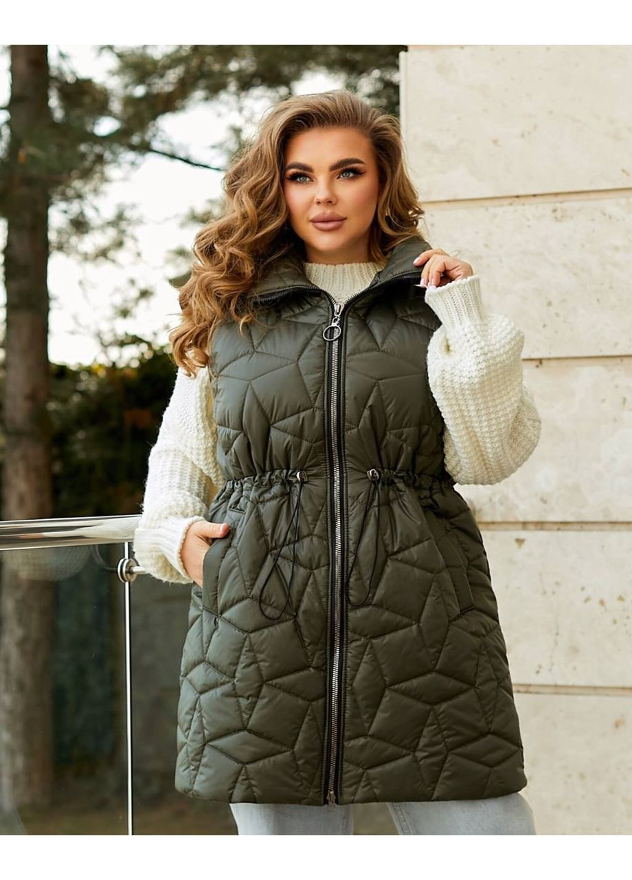 Женская жилетка без капюшона цвет красный New Trend (304990980)