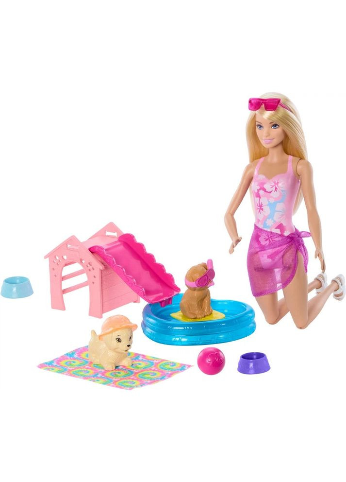 Кукла игровая в наборе Бассейн для щенков с куклой JBF35 29.5 см No Brand (370017365)