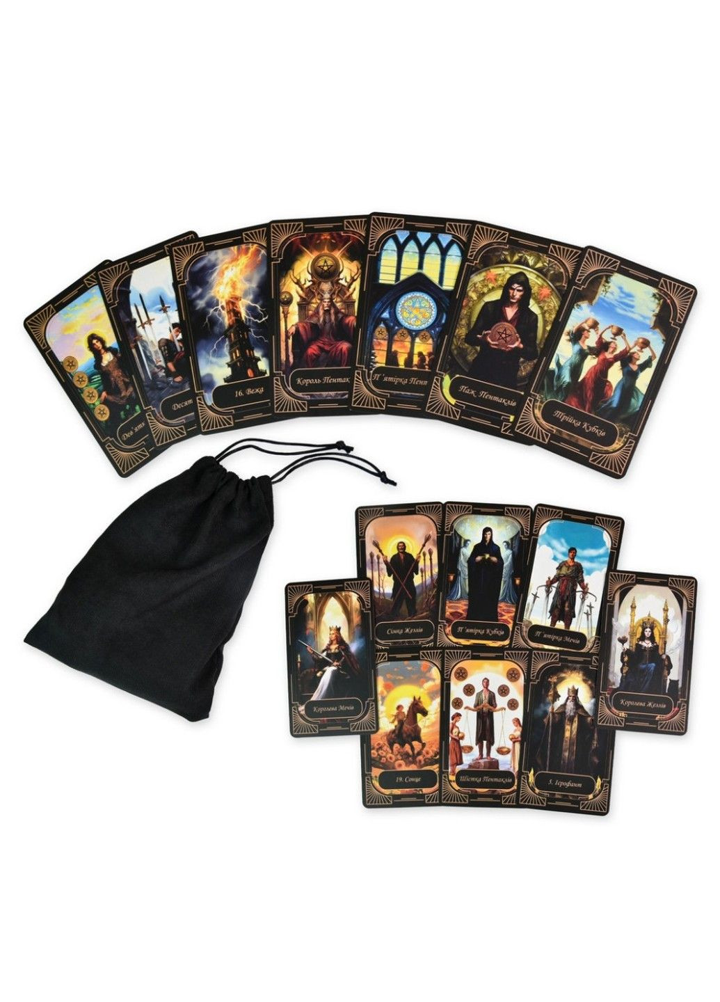 Гадальные карты Таро 30472 инструкция 78 штук Strateg (333708247)