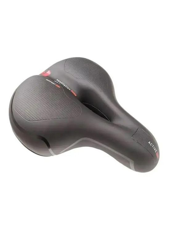 Сидіння на велосипед BikeN 25х20 см сідло велосипедне з вентиляційним отвором (R051314) No Brand (330778837)