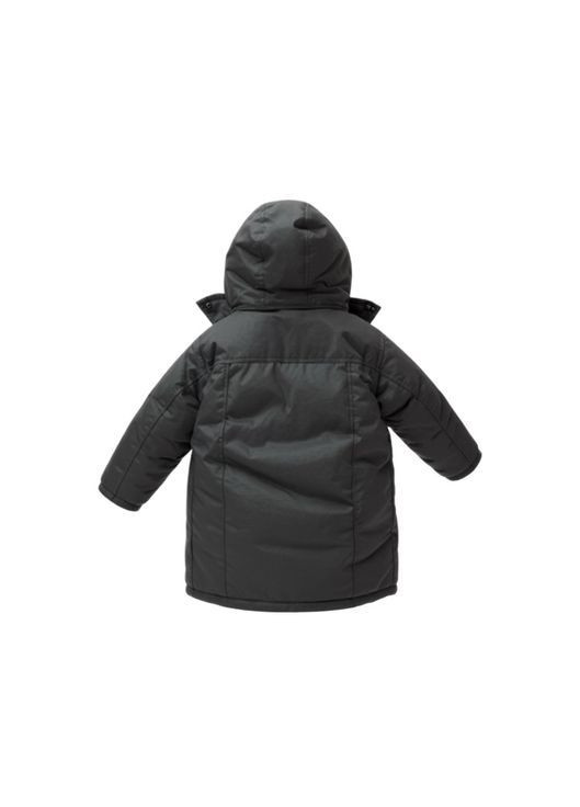 Сіра зимня куртка - парка для хлопчика quadrifoglio хакі (0117 ) Quadri foglio