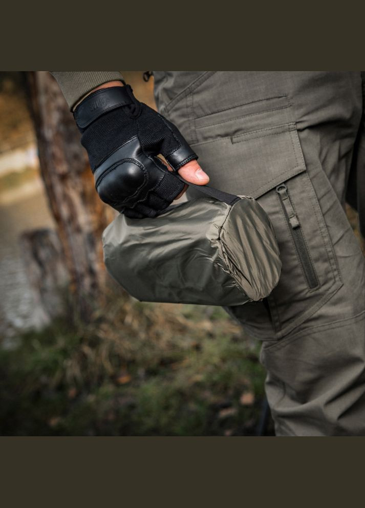 Каремат надувний 195х60 олива M-TAC (315339423)