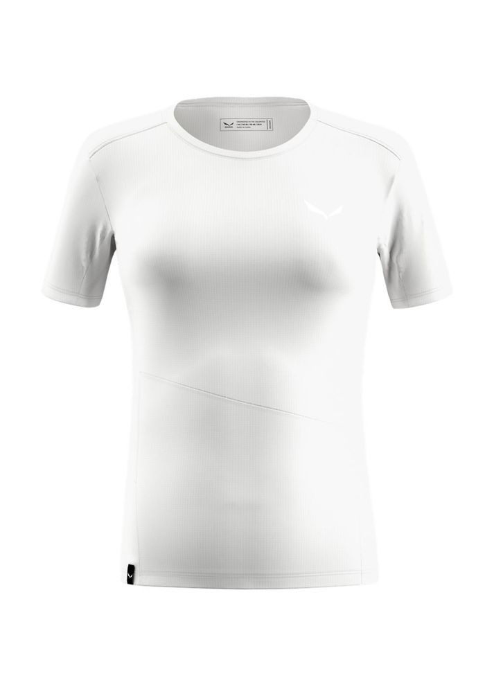 Футболка Puez Sporty DRY Wmn Белый Salewa (361298864)