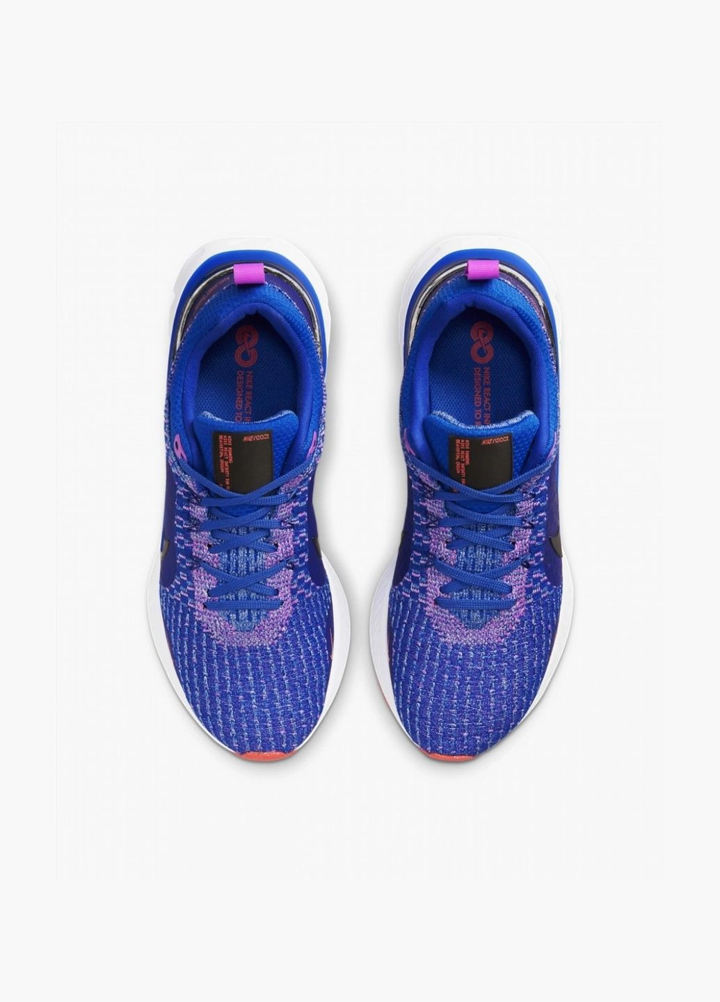 Кроссовки женские React Infinity 3 Blue Dz3016-400 Nike синие (333653447)