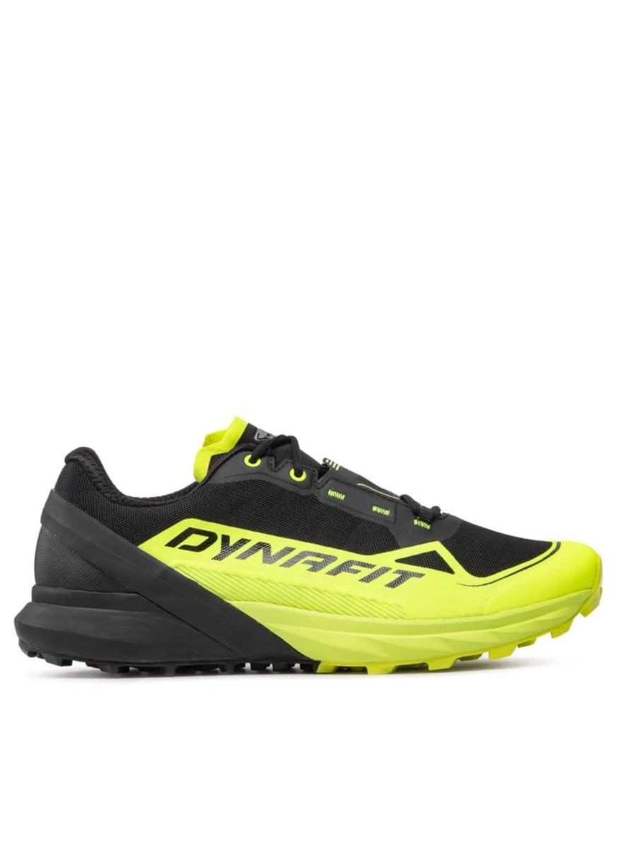 Цветные всесезонные кроссовки ultra 50 черный-жёлтый Dynafit