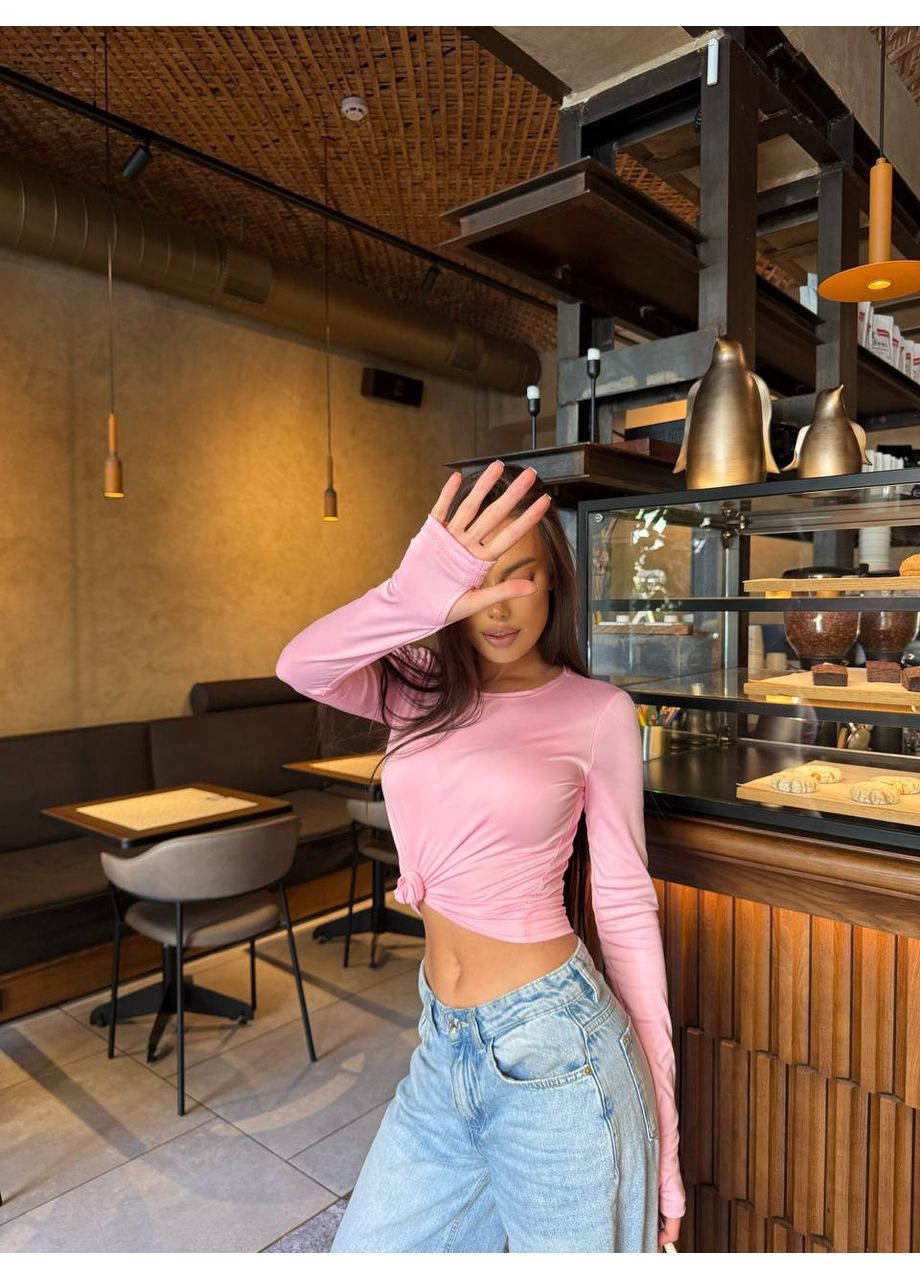 Лонгслів «База» з мікродайвінгу — ЗАМІР В ОПИСІ GD/GL Модний простір (370146820)