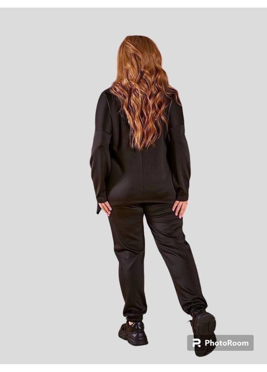 Жіночий костюм з еко-шкіри Style Point (351542558)