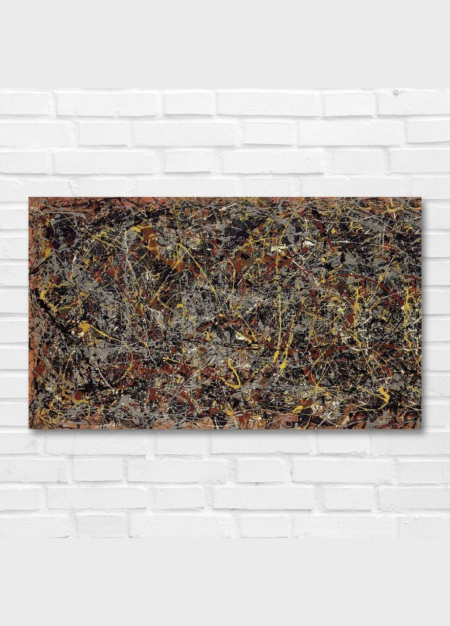 Печать на холсте Номер 5 1948 года Джексона Поллока 30x60 No Brand (346496117)