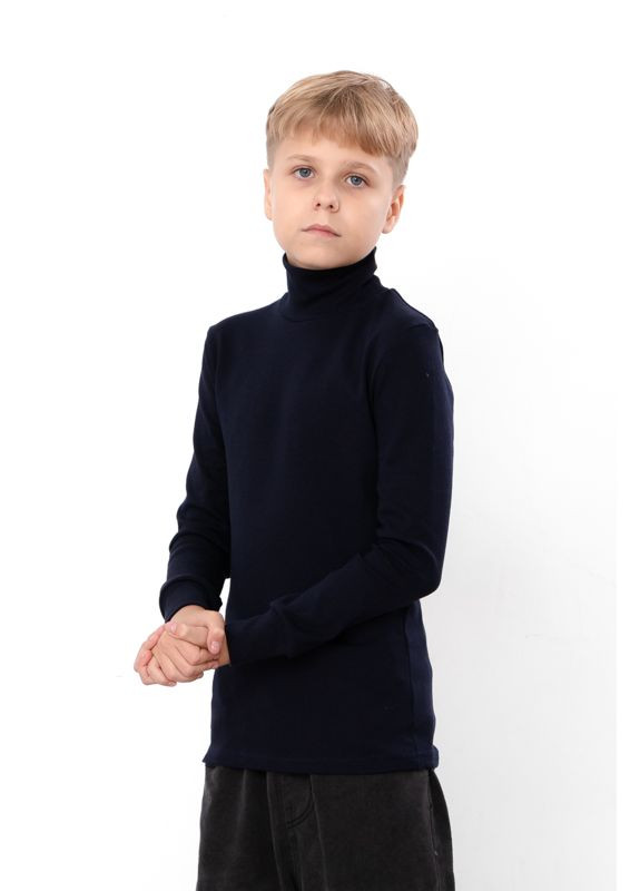 Дитяча водолазка (унісекс) однотонна приталена (p-5672) Носи своє 6068-040 (371655285)