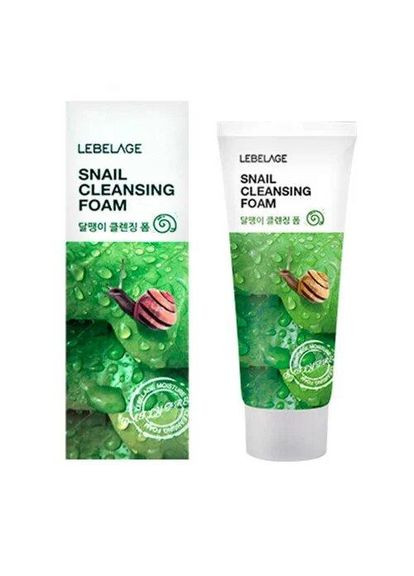 Уличная пенка для умывания Lebelage Cleansing Foam Snail 100 мл (8809540513276) Secret Key (363554429)