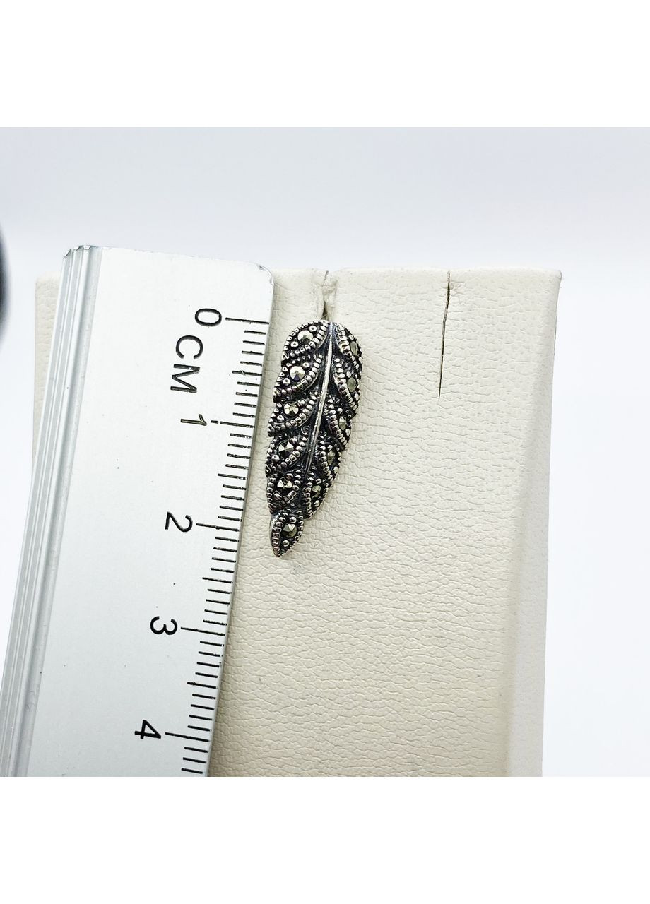 Кулон серебряный с марказитом 2,07 г No Brand (369736997)