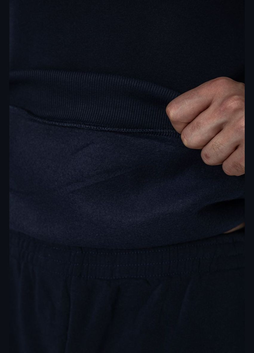 Спортивний костюм чоловічий на флісі, колір темно-сірий, 244R9142 Ager (313290051)