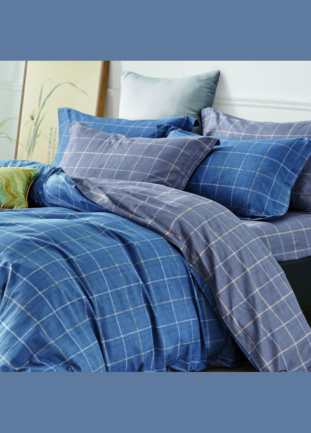 Комплект постільної білизни подвійний сатин Viluta 7734 (342725708)