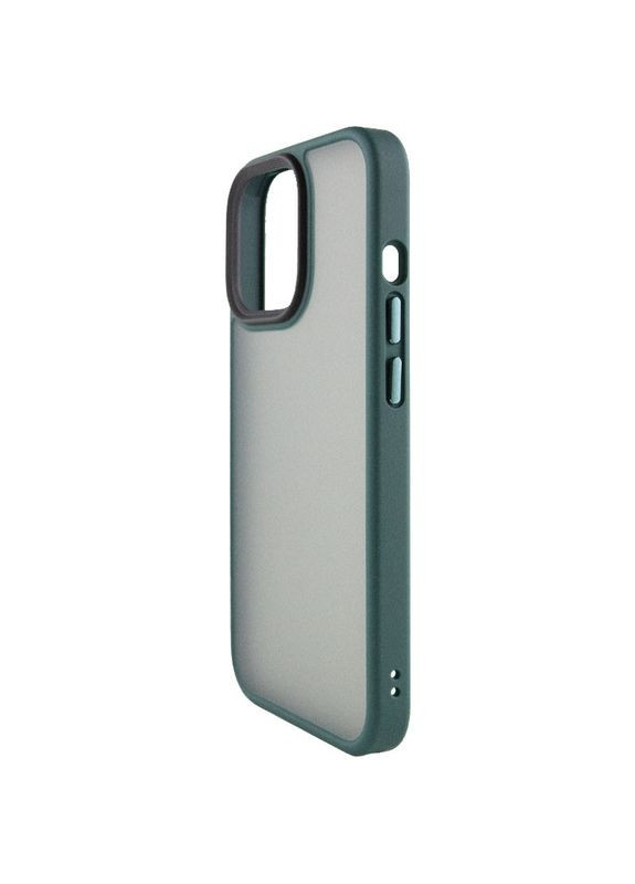 TPU+PC чохол Metal Buttons для Apple iPhone 13 Pro Max (6.7") Зелений No Brand (370606116)