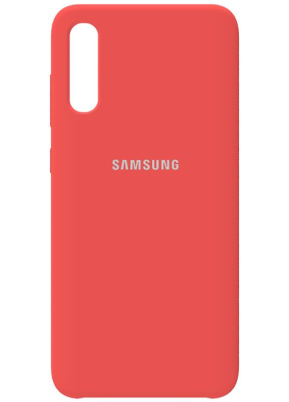 Чехол-накладка Silicone Case Samsung Galaxy A70 Peach Pink Toto (301784242)