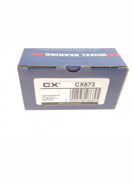 Підшипник маточини (передньої) Renault Trafic/Opel Vivaro 01-02 (+ABS) CX673 UA63 CX (339629478)