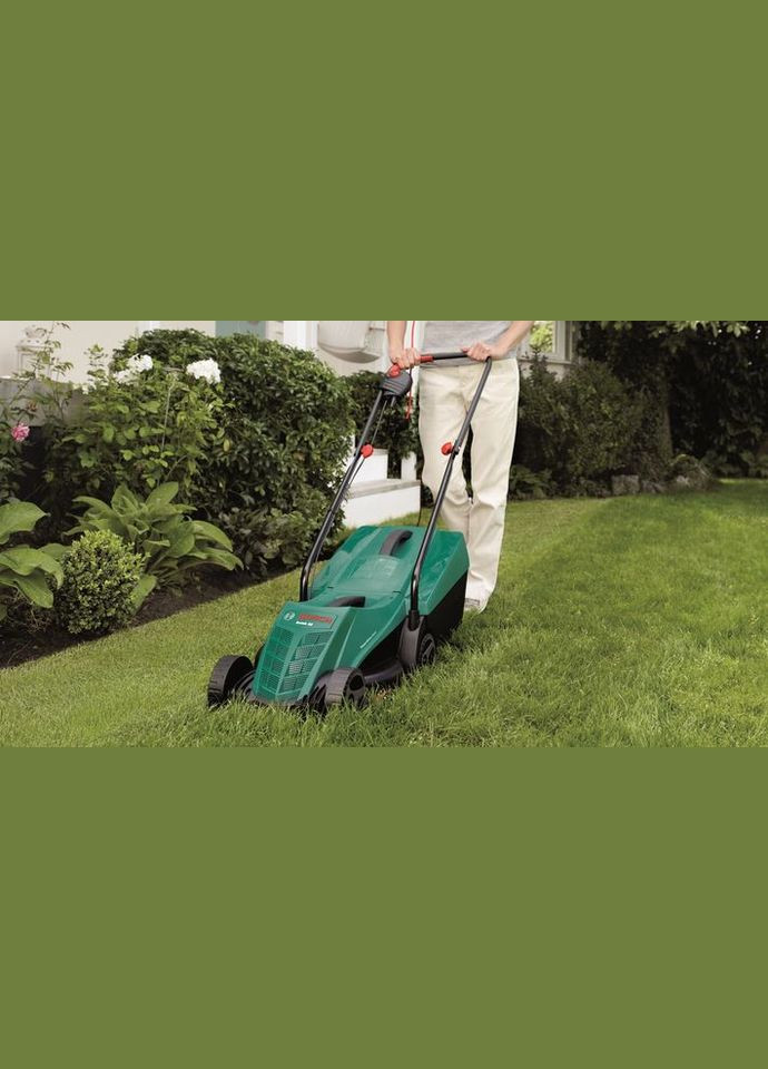 Електрична газонокосарка Rotak 320 ER WEEU (1.2 кВт, 320 мм) з травозбірником (24875) Bosch (322826563)