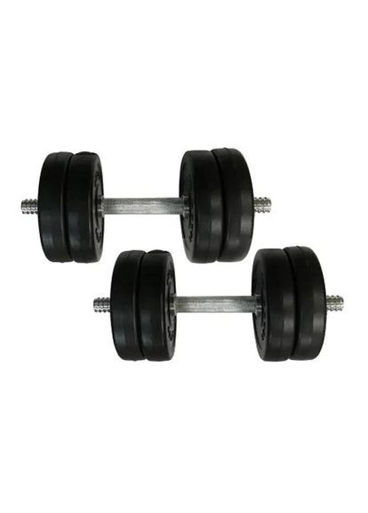 Гантели наборные композитные в пластиковой оболочке 2 шт по 6 кг Rock Pro-R NE-PL-R-006-2 Newt (322234097)