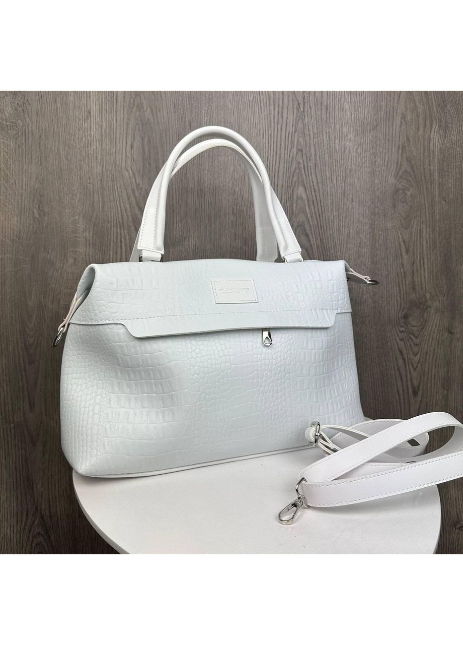 Жіноча міська сумка з екошкіри для фітнесу та спортзалу чорна м'яка дорожня сумка ProDobro (363136454)