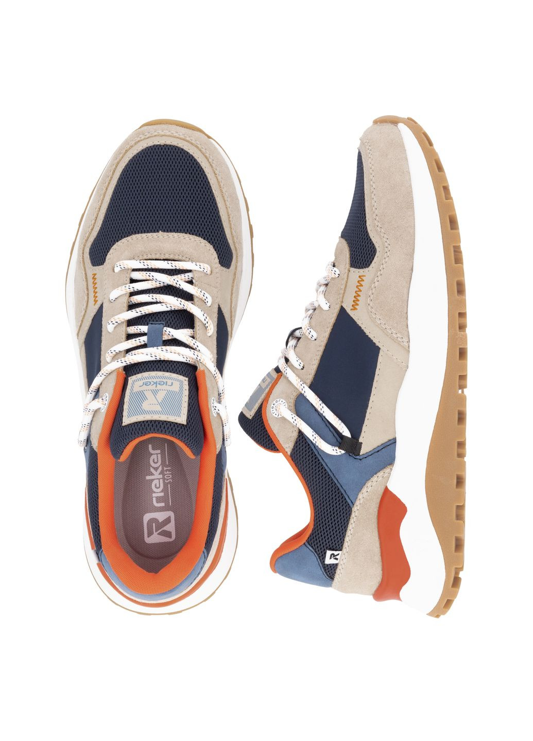 Комбіновані Осінні демісезонні кросівки Rieker