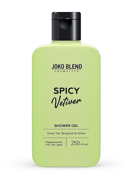Парфумований гель для душу Spicy Vetiver 250ml (1388678-31016343) Joko Blend (368639894)