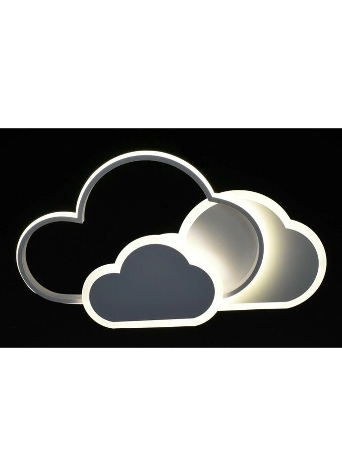 Люстра светодиодная потолочная LED светильник для квартиры на потолок лэд 27322 Белый 6х32х55 см. Sunnysky (324396706)