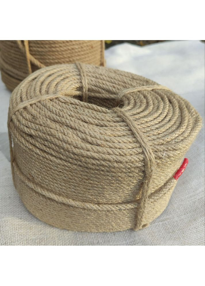 Джутовая веревка 4 мм - на метраж. Jutix (355980042)