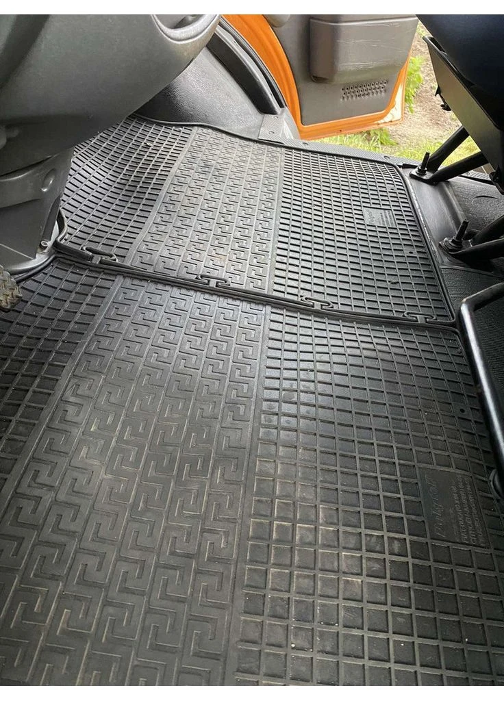 Гумові килимки (2 шт, ) для Citroen Jumper 1995-2006 рр Polytep (391749126)