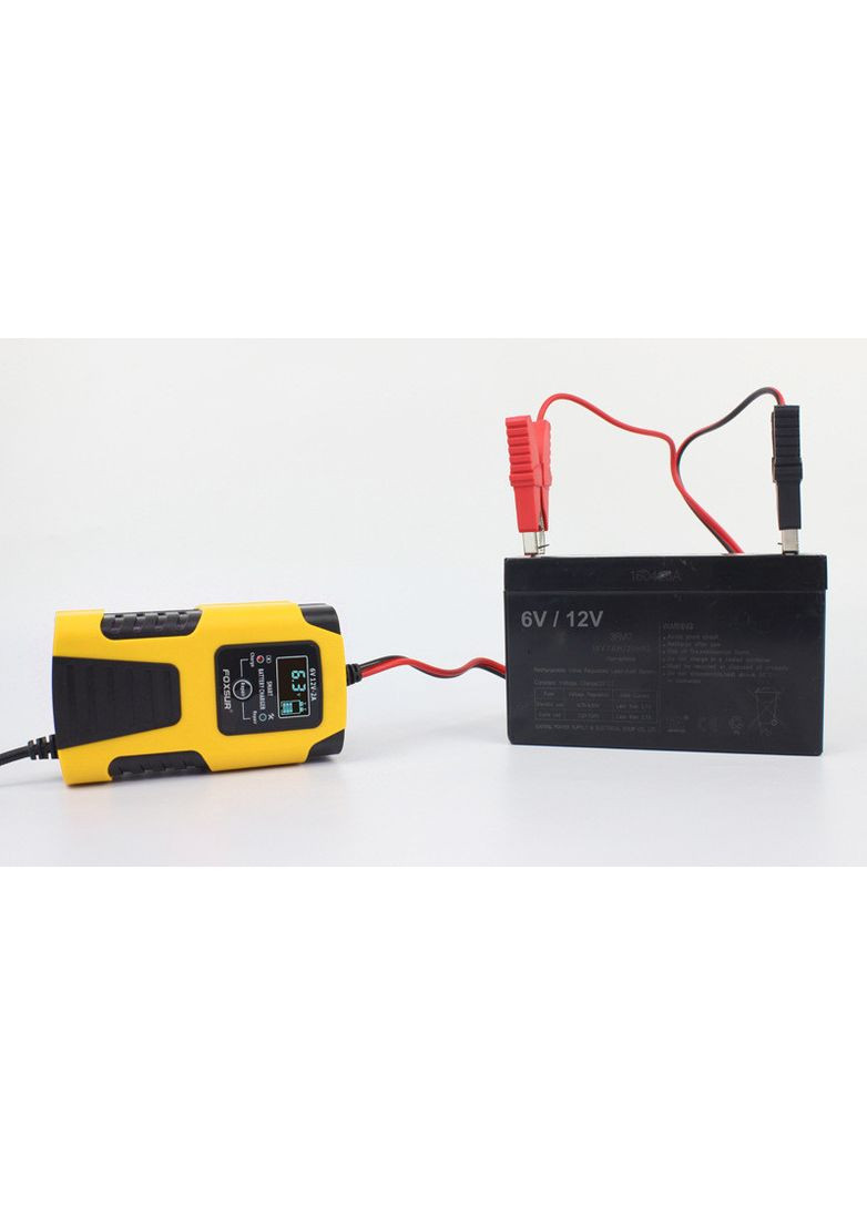 Автоматичний зарядний пристрій для акумулятора авто 2A, 6-12V FBC061202D, розумна зарядка + кейс Foxsur (350947305)
