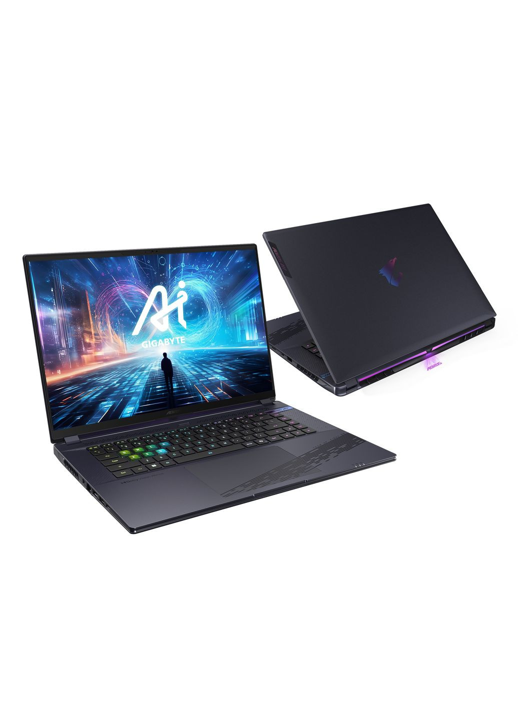 Ноутбук 16X 16.0 QHD 165Hz, Intel i713650HX, 16GB, F1TB, NVD4060-8, W11, чорний Gigabyte (316152614)