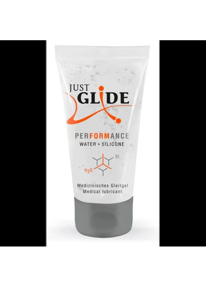 Смазка интимная гибридная Just Glide Performance 50 мл лубрикант вагинальный Orion (303894341)