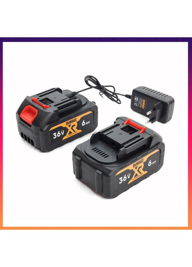 Аккумуляторный кусторез DCMHT528N (36V 6.0Ah) Гарантия 3 года С сменными насадками АКБ ножницы Девольт DeWALT (368682158)