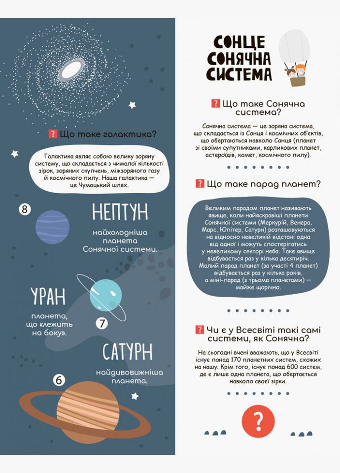 Детская книга "Моя первая энциклопедия "Загадочный космос" 866002 на укр.языке Ranok Creative (304407724)