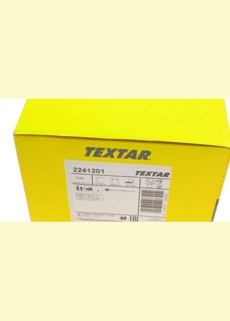 Колодки тормозные (передние) Ford Galaxy III/S-Max 15- (Ate-Teves) Q+ 2241201 UA63 Textar (339658548)