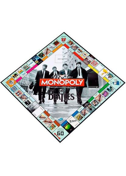 Настольная игра BEATLES Monopoly (20046) Winning Moves (345562638)