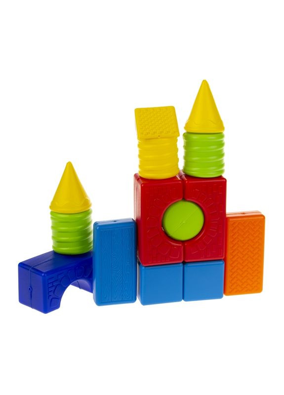 Пластиковий конструктор Мастерок №3 36дет. (1-072) Colorplast (364114037)