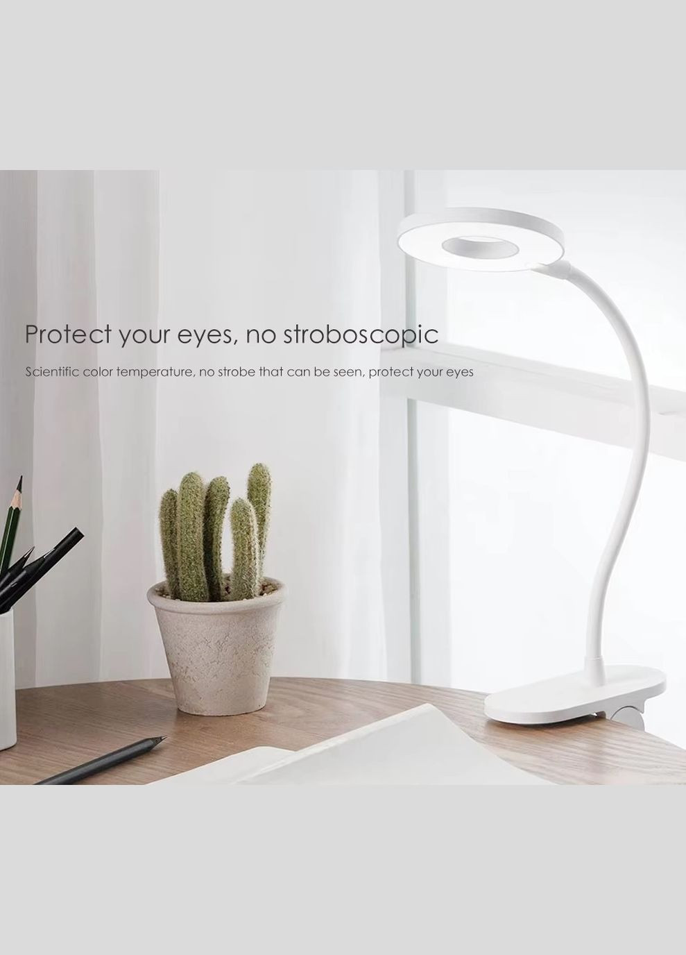 Лампа на прищіпці J1 LED Desk Lamp 5W 1500mAh YLTD10YL Yeelight (322291161)