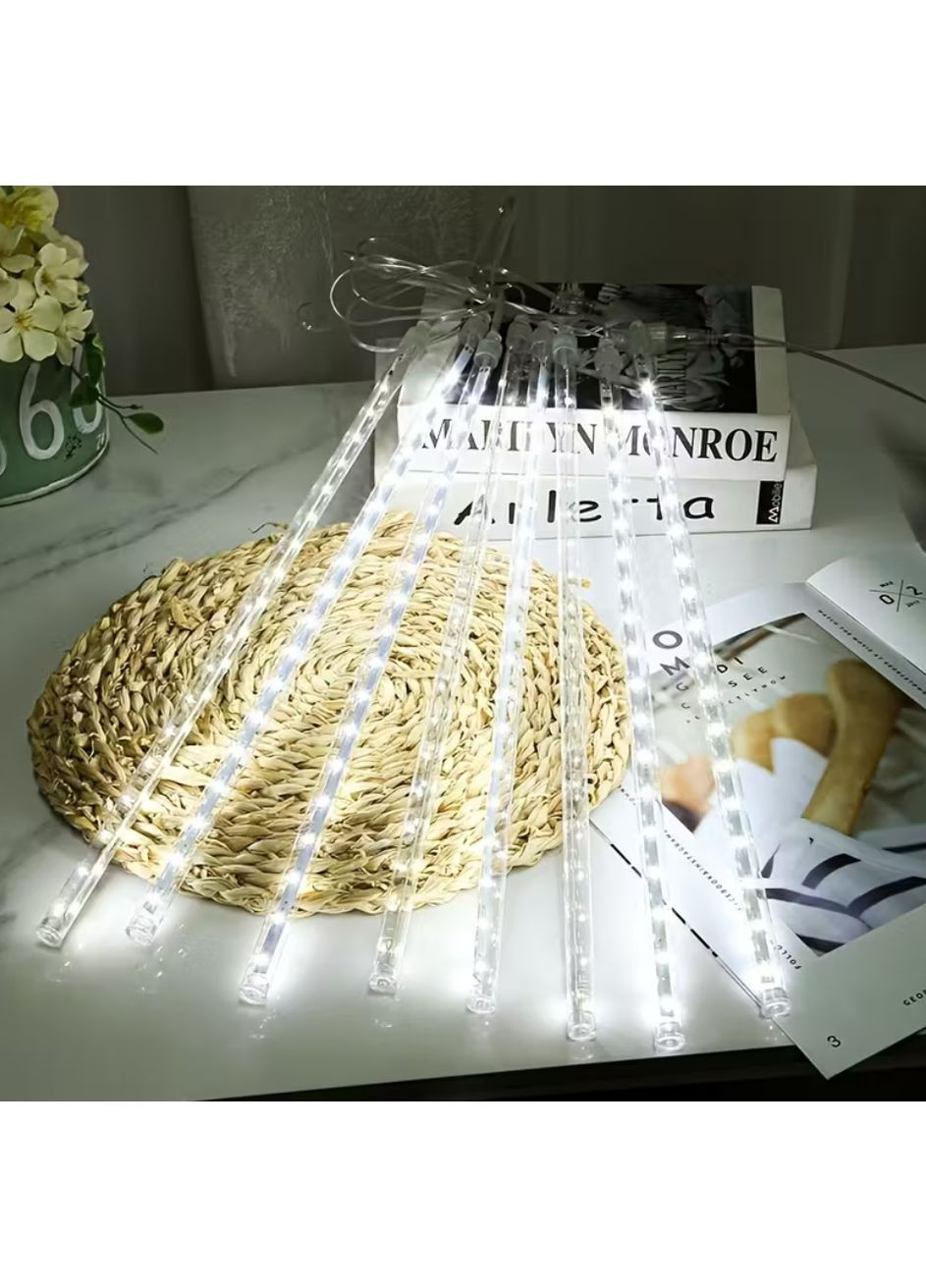 Гирлянда светодиодная Метеоритный дождь Тающая сосулька 8 шт 50 см от USB. No Brand (361866544)