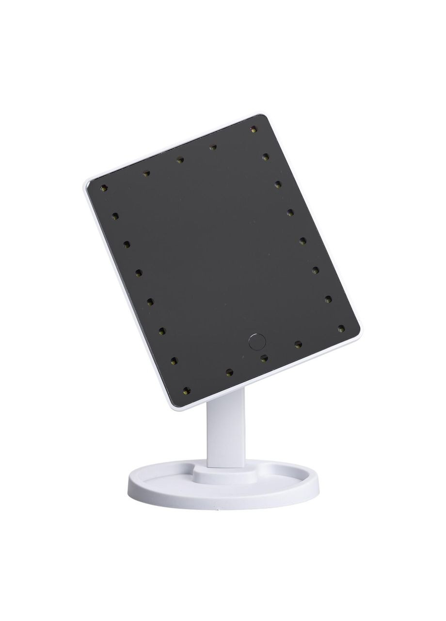 Косметическое зеркало с LED-подсветкой 22 светодиода, белый Yiwu (326599388)