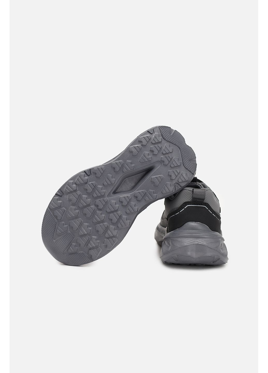 Графитовые демисезонные кроссовки для девочки цвет графитовый цб-00283417 Kimboo