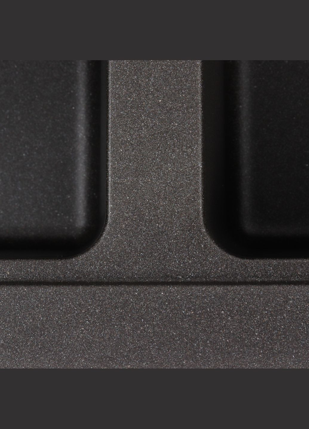 Гранітна мийка для кухні 7850 HARMONY матовий Моріон Platinum (277697072)