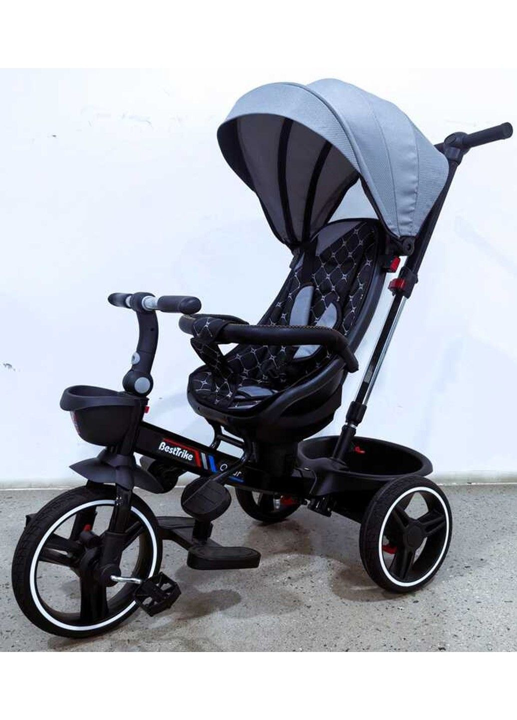 Дитячий велосипед з батьківською ручкою Best Trike (326599885)